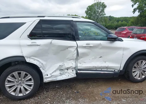 2022 Ford Explorer Limited from USA, damaged, VIN 1FMSK8FH3NGA07498